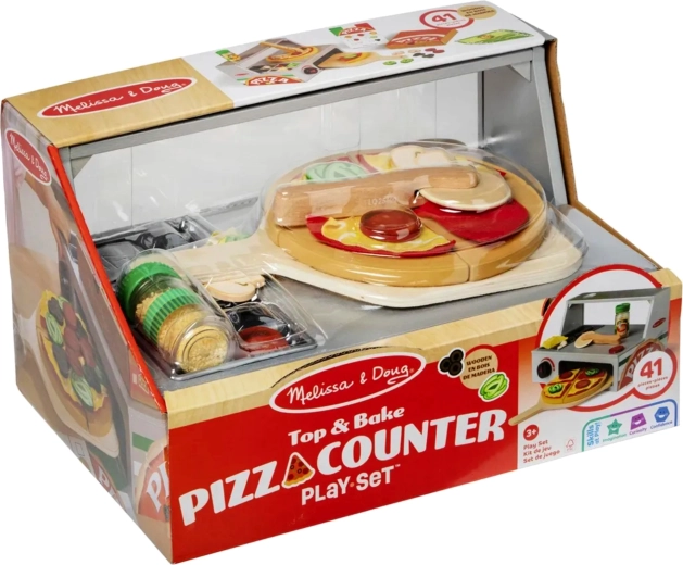 Pizzeria som i virkeligheden – disk med ovn
