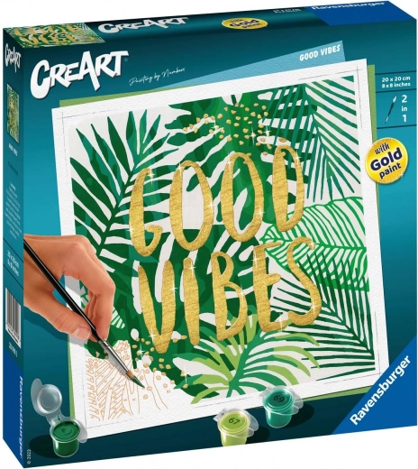 CreArt: good vibes – maling efter tal for teenagere
