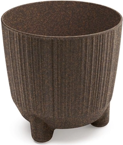 Ryfo Eco Wood Urtepotteskjuler 10,7 cm kaffe