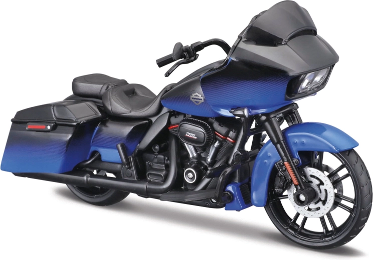 Maisto Harley-Davidson 2018 CVO Road Glide sort-blå 1:18