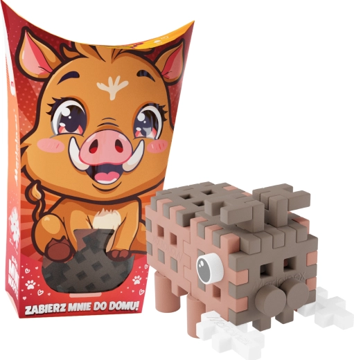 Byggesæt Mini Waffle Pocket Pets – vildsvin