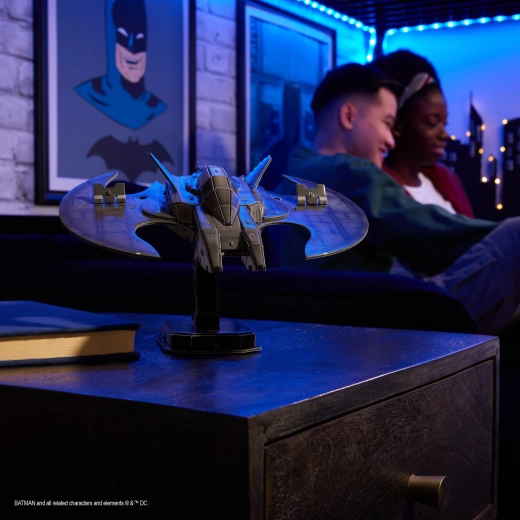Ikonisk Batwing som detaljeret 3D‑model