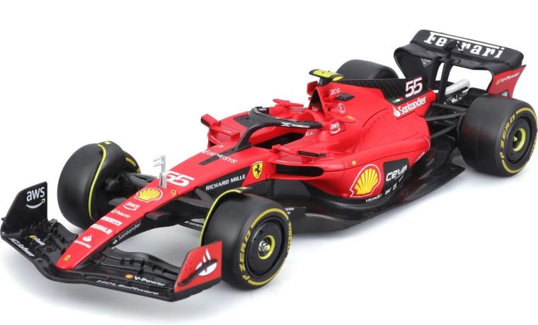 autentisk look af SF-23 med startnummer 55