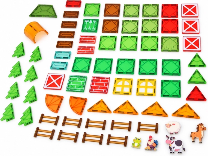 Magnetisk samling for nem byggeleg