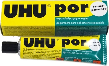 UHU Por lim til skummaterialer og polystyren 50 ml - 1 stk.