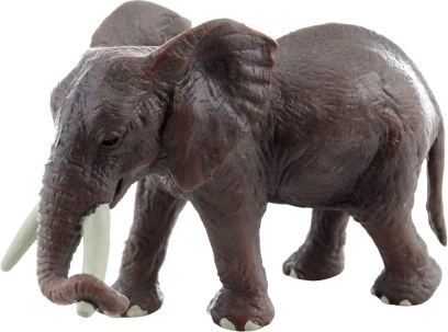 Plast elefantfigur 13 cm
