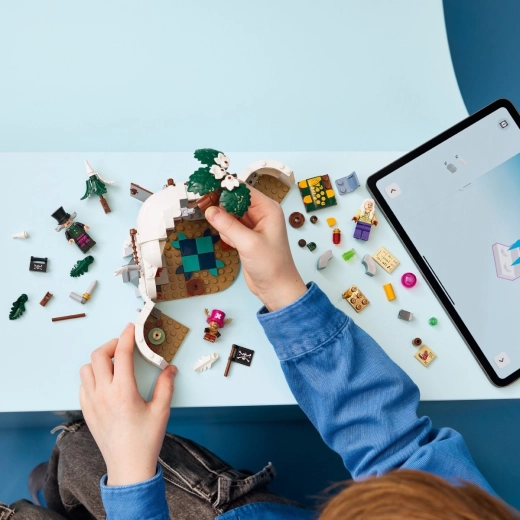 Byg med LEGO Builder-appen
