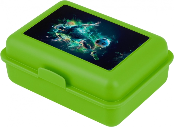 Madpakke med fodboldmotiv