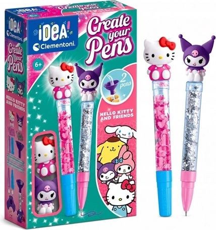 Clementoni Idea Mini kuglepensfabrik Hello Kitty og venner