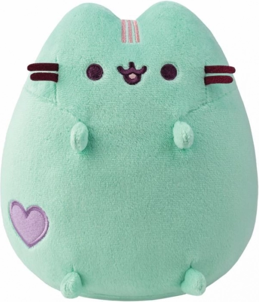 plysbamse PUSHEEN mint pastel 18 cm