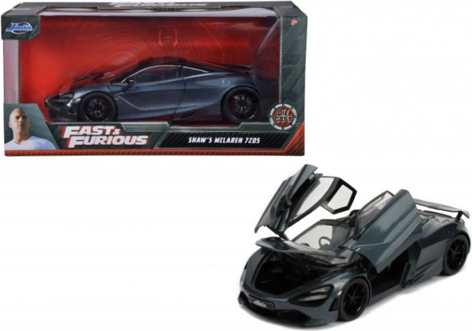 Fast & Furious McLaren 720S Shaw 1:24 metal bilmodel