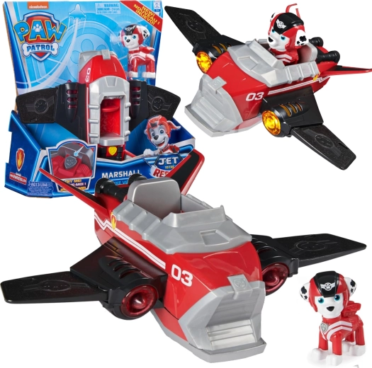 Paw Patrol Marshall redningsjet med lys og lyd