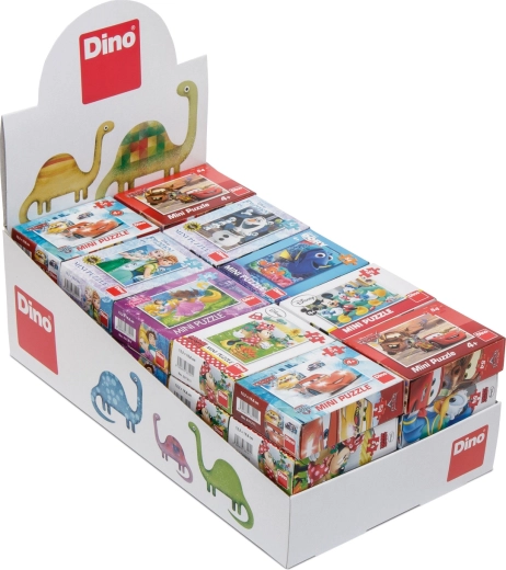 Dino mini puslespil Disney eventyr 1 stk