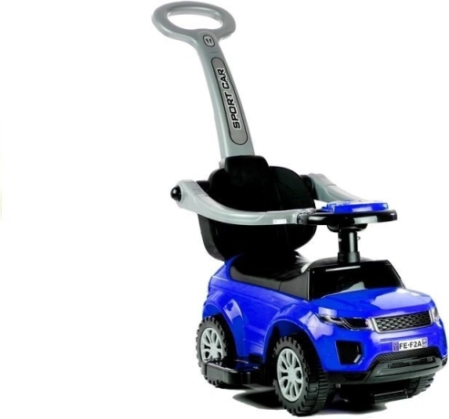 Børne løbecykel med styrbar stang Blå