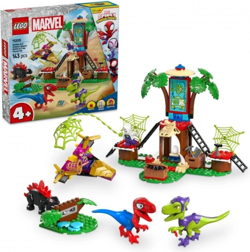 LEGO Marvel Spidey og hans fantastiske venner – Spidey og Gobby i kamp ved træhytten