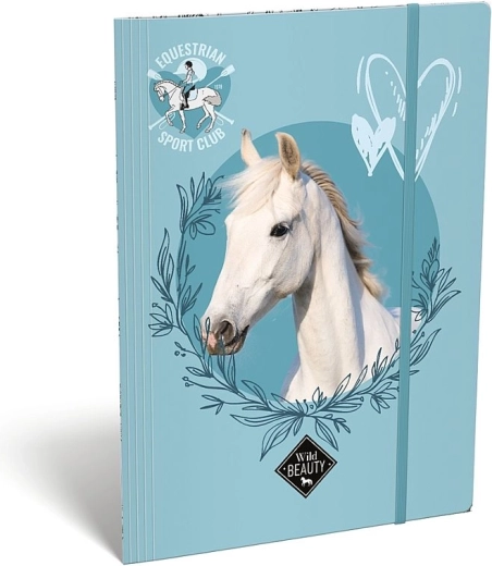LizzyCard Wild Beauty dokumentmappe A4 med elastik