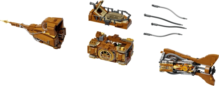 Modulær tredelt konstruktion