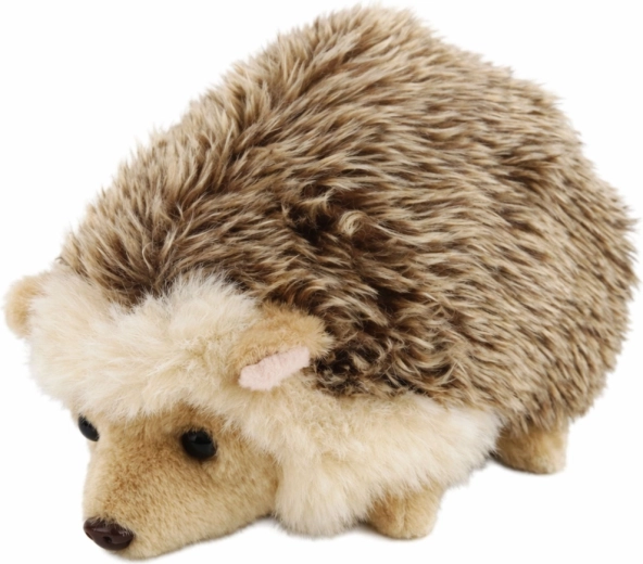 Plysbamse – brun pindsvin 16 cm