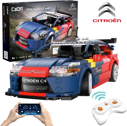 CaDA fjernstyret racerbil Citroen C4 WRC