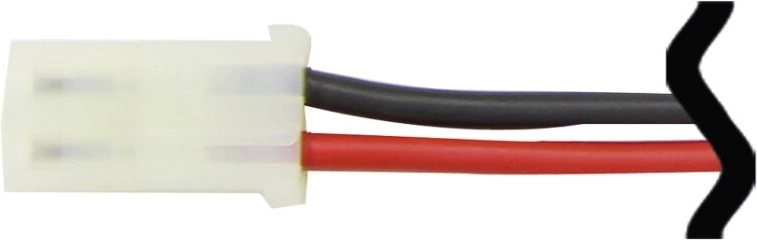 JAMARA forbindelseskabel med AMP-stik, 1,5 mm², 18 cm