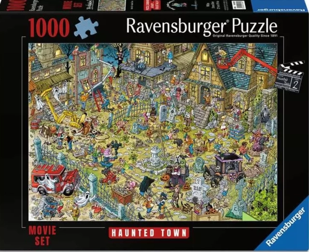Ravensburger puslespil Spøgelsesbyen 1000 brikker