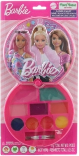 Barbie kosmetiksæt – læbepomade med duft af candyfloss til børn