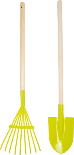 Holdbart værktøj med træskafter