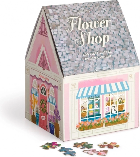 Puslespil Blomsterbutik 500 brikker – JOY LAFORME, GALISON