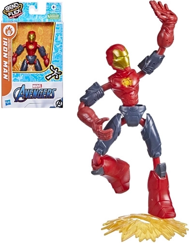 Avengers Bend and Flex Iron Man – bøjelig actionfigur 15 cm
