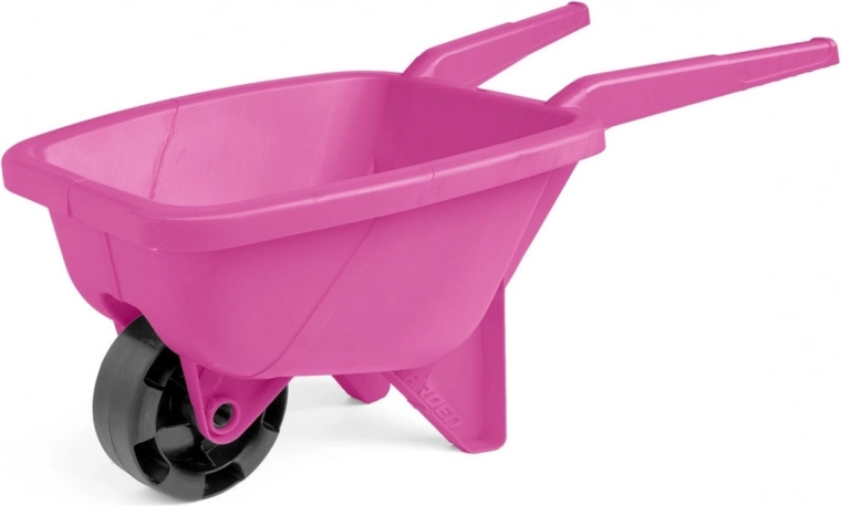 Rosa børneskuffel til sand
