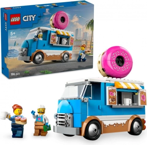 LEGO4 City 60452 Lastbil m donuts