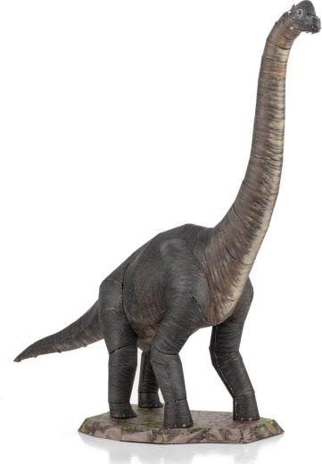 Realistisk metalminiature af Brachiosaurus