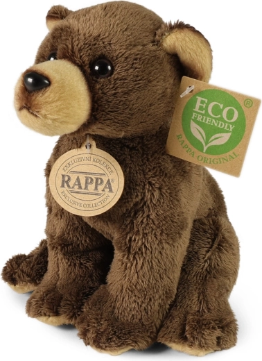 Plysbjørn brun 15 cm ECO FRIENDLY RAPPA