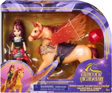 Unicorn Academy magiske vinger Cinder og Valentina 11 cm - 1 stk.