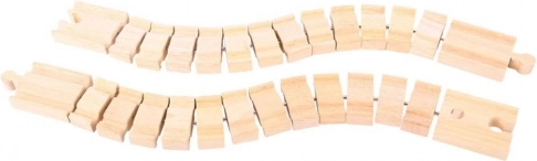 Fleksibel trækfærdselsbane 2 stk. BIGJIGS RAIL