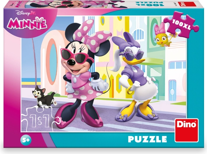 Populært Disney-motiv med Minnie og Daisy