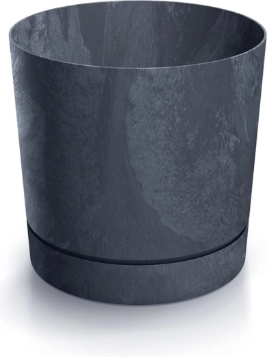 Tubo P urtepotte betonlook 33,8 cm antracit