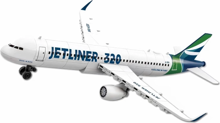 Realistisk model af passagerfly