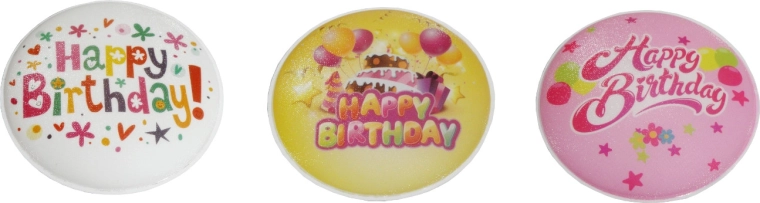 Lysende lampe Happy Birthday