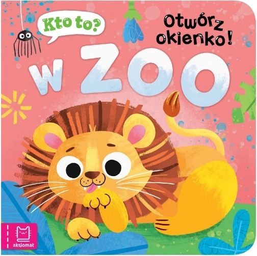 Hvem er det? Åbn klappen! I zoo – interaktiv bog med klapper