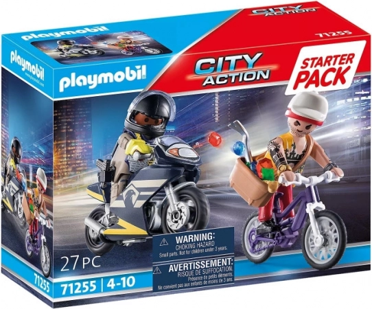 PLAYMOBIL City Action startsæt: specialpolitienhed med smykketyv