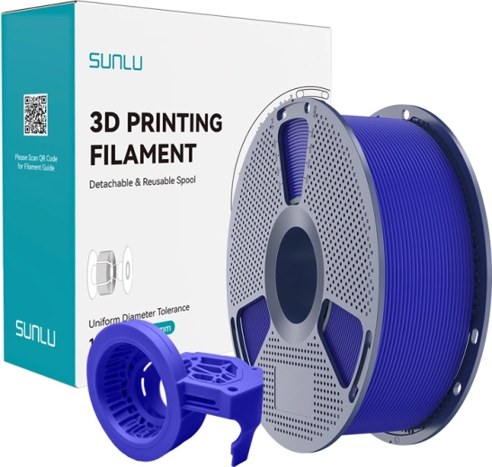 Sunlu højhastigheds mat PETG-filament blå