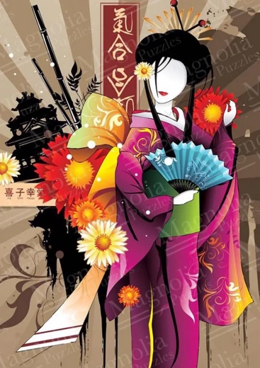Puslespil Geisha 1000 brikker