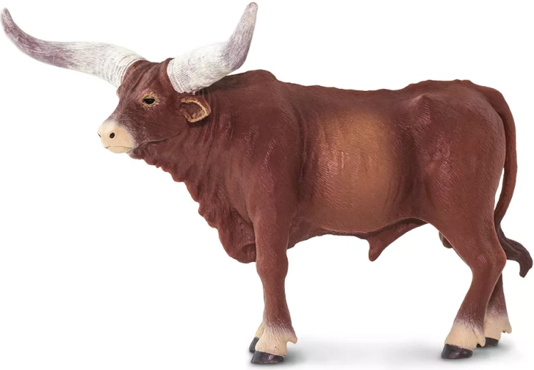 Typiske watusi-horn i realistisk udførelse