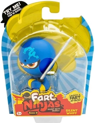 Fart Ninjas figur med lyd silent whiff