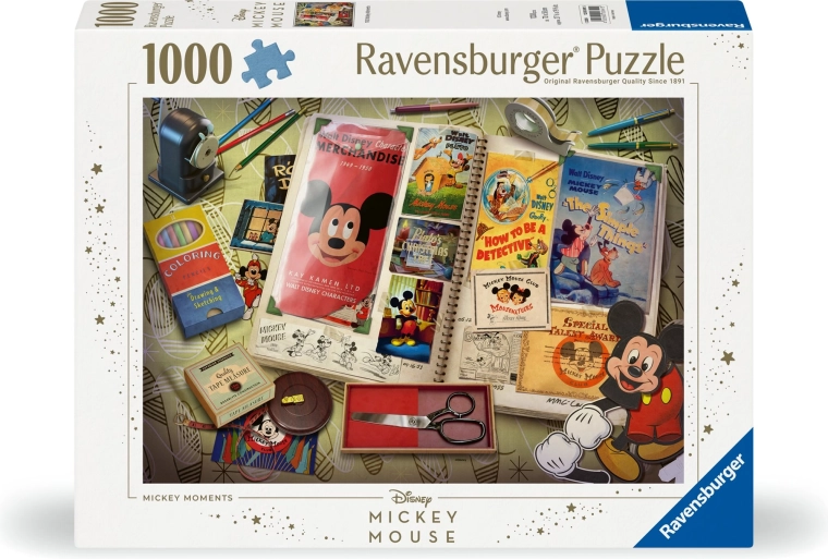 Ravensburger puslespil Disney: Mickeys jubilæum 1950, 1000 brikker