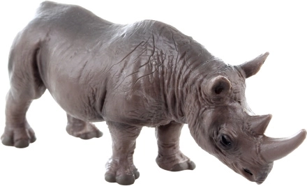 Plastfigur af næsehorn 12 cm