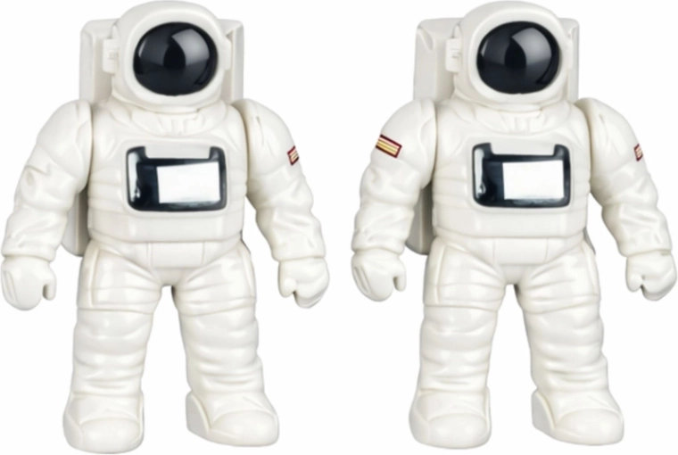 To astronautfigurer til actionfyldte historier