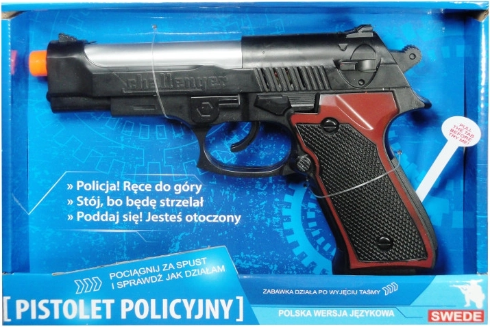 Politipistol med polsk stemmemodul