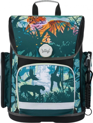Skoletaske Baagl Ergo Tiger